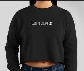 Dare to Dream Big Cropped Sweater