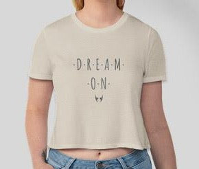 Dream On Cropped T-Shirt